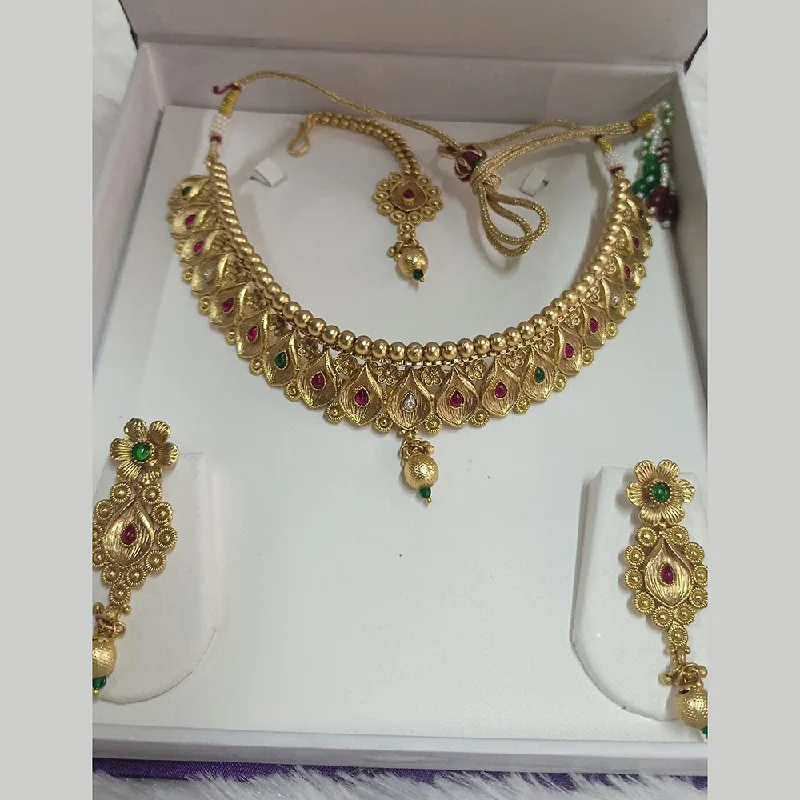 Pari Art Jewellery Forming Choker Necklace Set