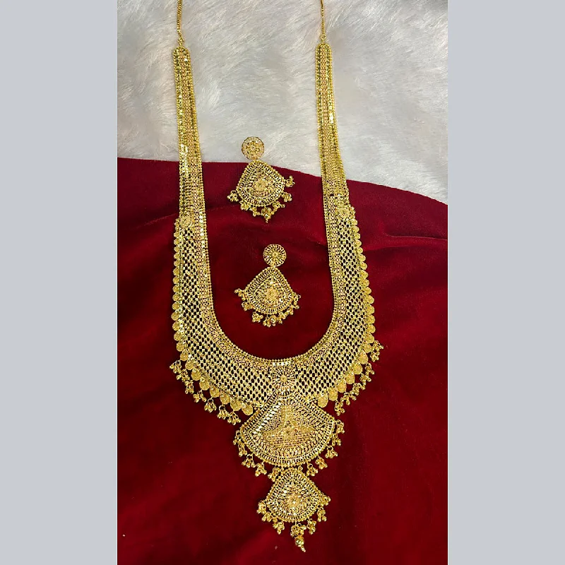 Pari Art Jewellery Forming Long Necklace Set