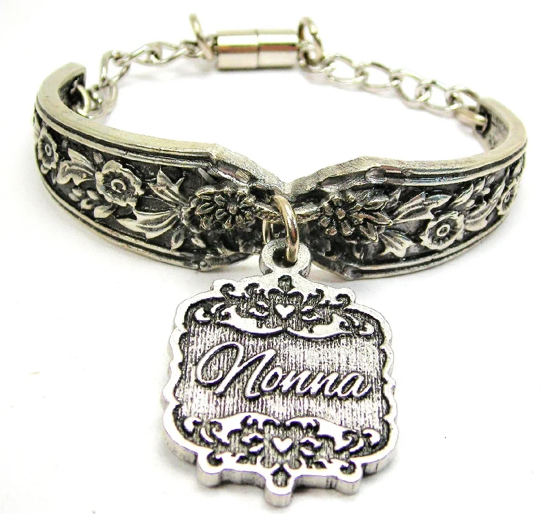 Nonna Victorian Scroll Vintage Spoon Chain Bracelet