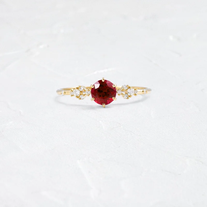 Myriad Ring, 0.61ct. Ruby