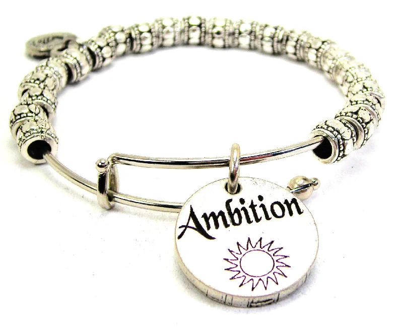 Ambition Metal Beaded Bracelet