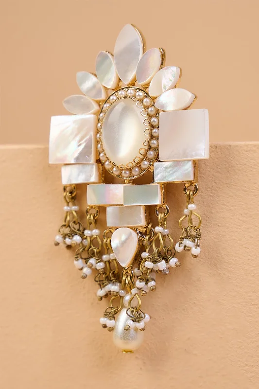 Mother Of Pearl Brooch