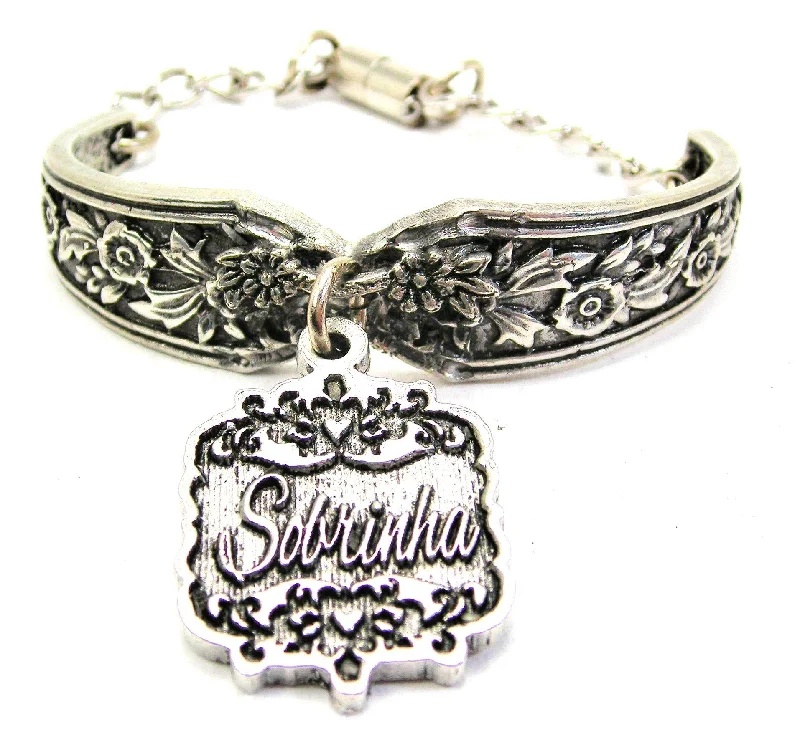 Sobrinha Victorian Scroll Vintage Spoon Chain Bracelet