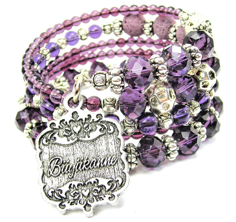 Buyukanne Victorian Scroll Multi Wrap Bracelet